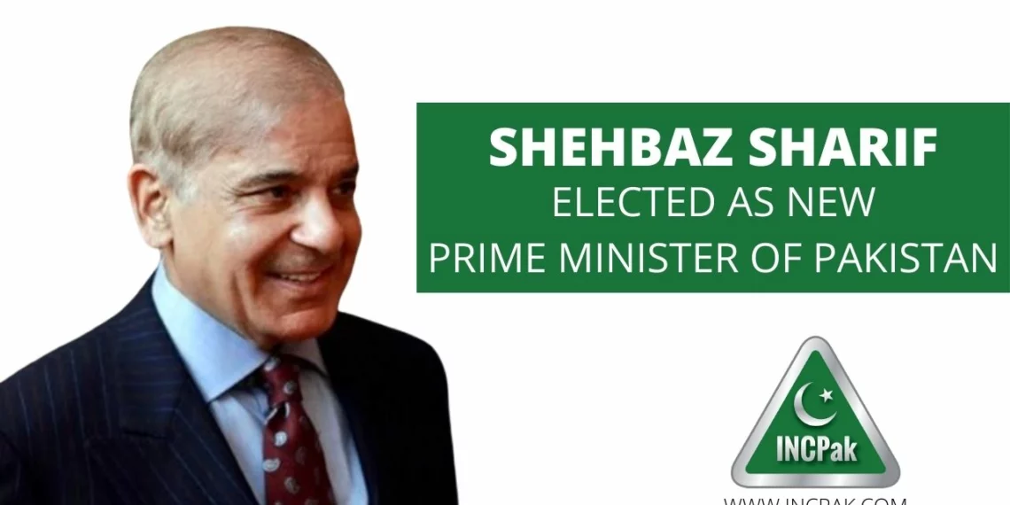 Shehbaz Sharif, Prime Minister