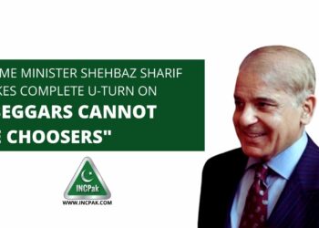 Shehbaz Sharif, Beggars Cannot Be Choosers