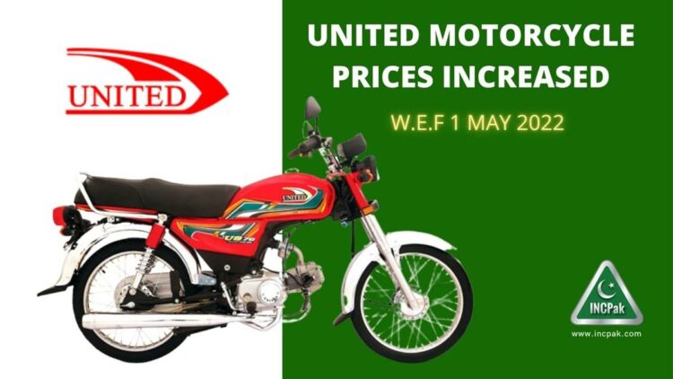 United Motorcycle Prices, United Motorcycle Prices in Pakistan, United Bike Prices