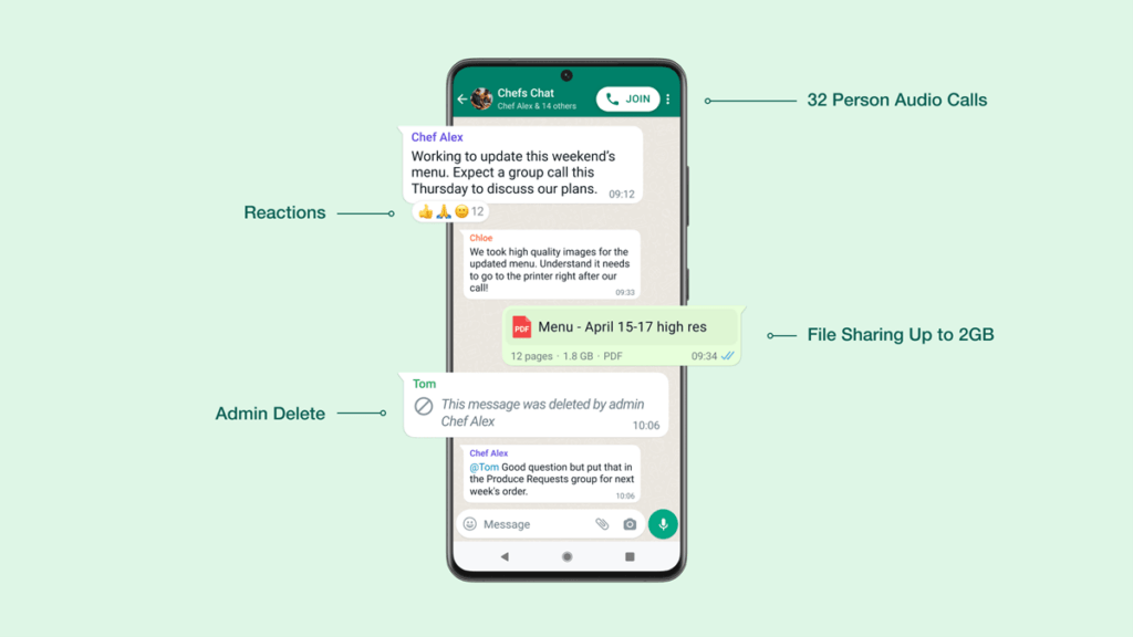 WhatsApp Group Admins Can Now Delete Messages For Everyone LaptrinhX 