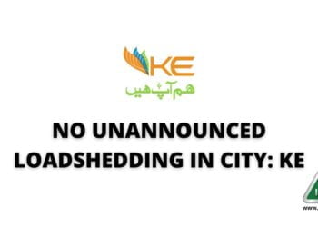 No Unannounced Load-Shedding in Karachi - KE