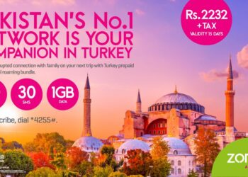 Zong offers International Roaming Bundle for Turkey Travelers