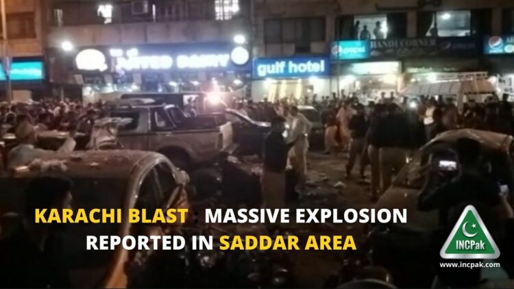 Karachi Blast, Karachi Explosion, Karachi