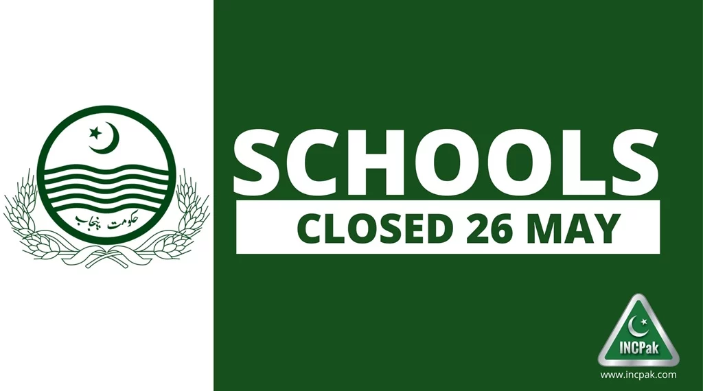 Schools in Rawalpindi to Remain Closed on 26 May 2022