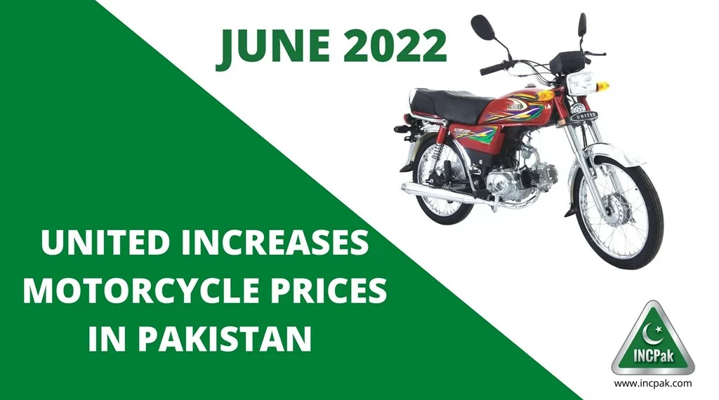 United Motorcycle Prices, United Motorcycle Prices in Pakistan, United Bike Prices