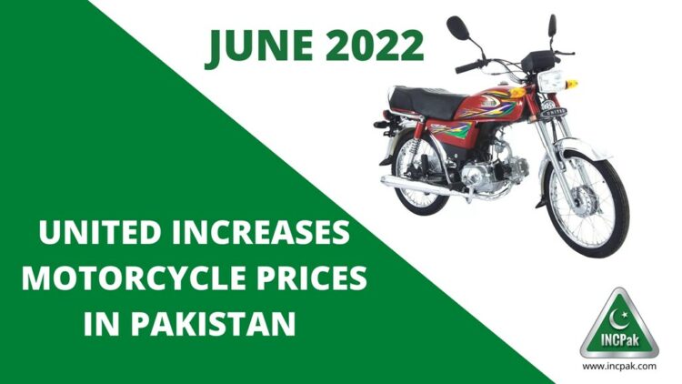 United Motorcycle Prices, United Motorcycle Prices in Pakistan, United Bike Prices