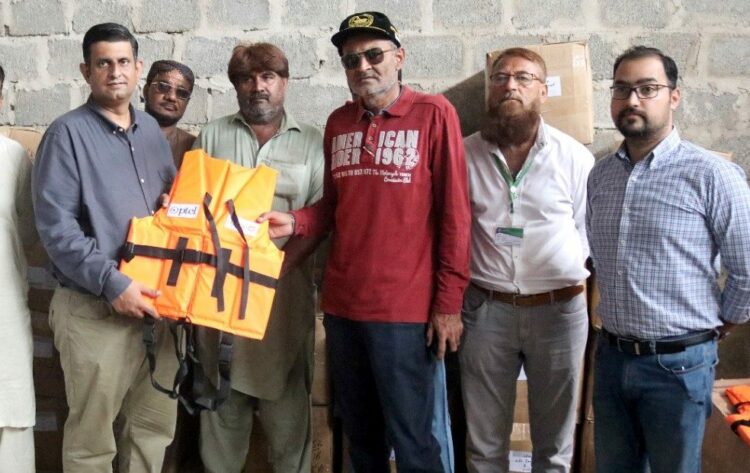 PTCL Group donates life jackets to fishermen community of Karachi