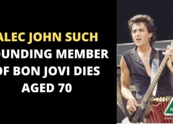 Alec John Such founding member of Bon Jovi dies aged 70