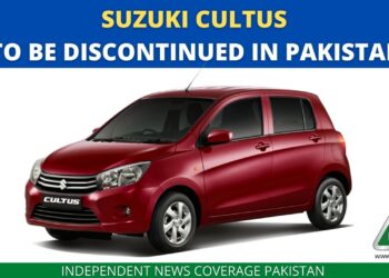 Suzuki Cultus, Suzuki Cultus Discontinued, Suzuki Cultus Pakistan