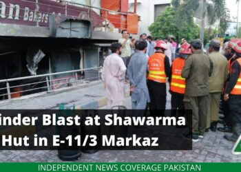 Cylinder Blast E-11/3, Fire, Shawarma Hut