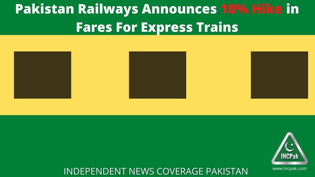 Pakistan Railways, Railways Fares