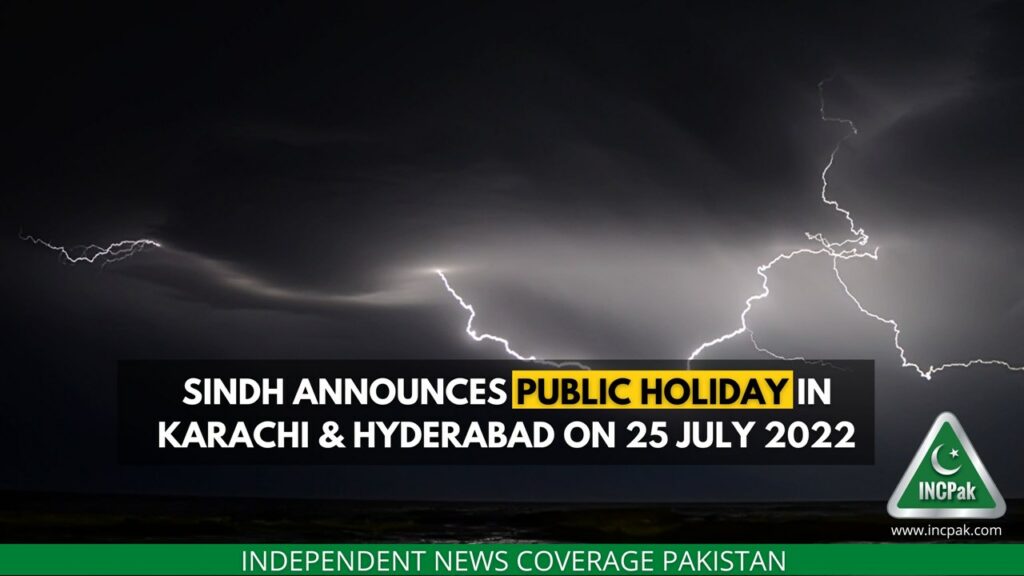 25 July 2022, Public Holiday Hyderabad, Public Holiday in Hyderabad, Public Holiday in Karachi, Public Holiday Karachi