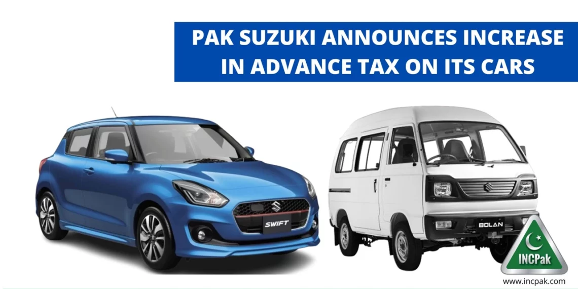 Suzuki Advance Tax, Suzuki Cars, Suzuki Tax