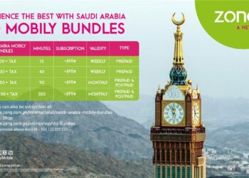 Zong International Calling, Zong Eid Bundles, Zong Bundles Mobily, Zong Saudi Arabia Bundles