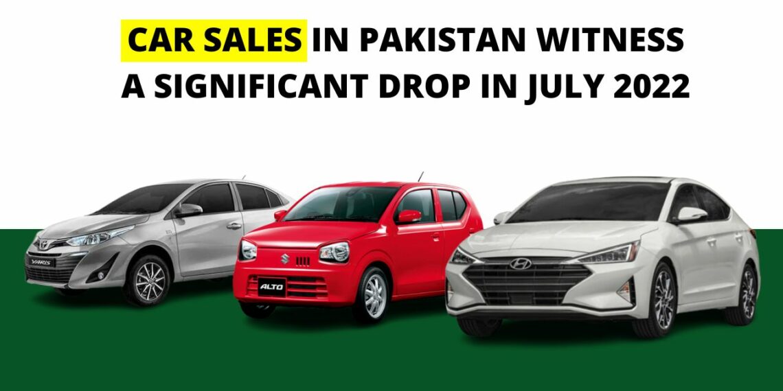 Car Sales in Pakistan, Car Sales in Pakistan July 2022, Suzuki, Hyundai, Toyota