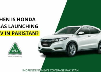 Honda HR-V in Pakistan, Honda HR-V