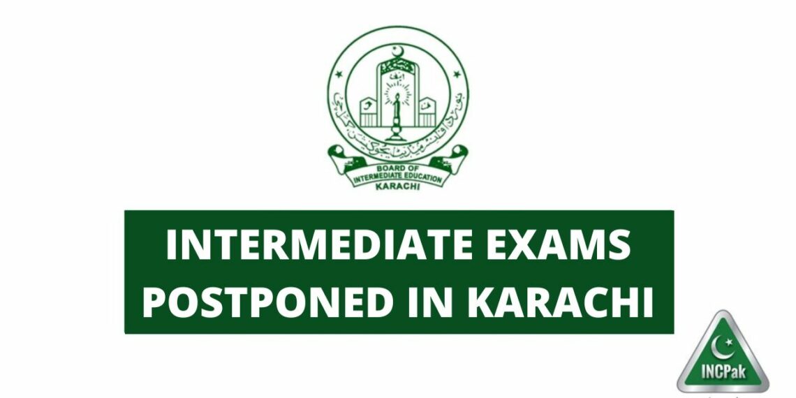 Intermediate Exams Karachi, Inter Exams Karachi, HSC Exams Karachi