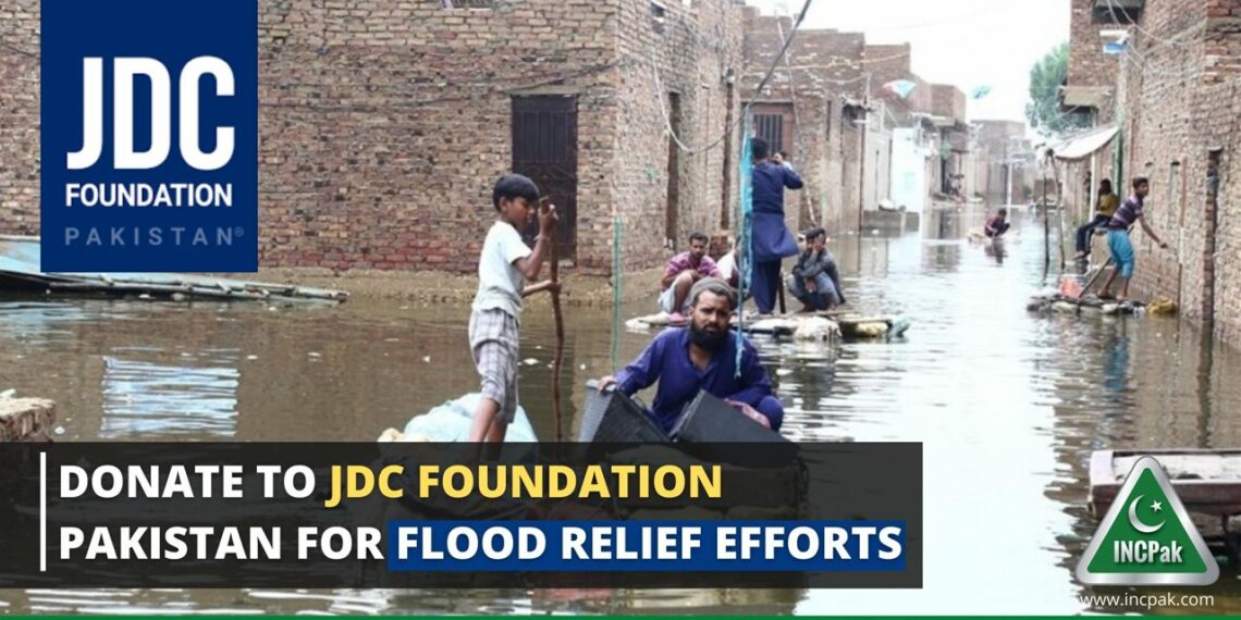 JDC Foundation, Flood Relief, Donations