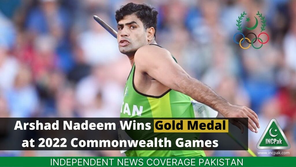 Arshad Nadeem Wins Gold Medal at 2022 Commonwealth Games