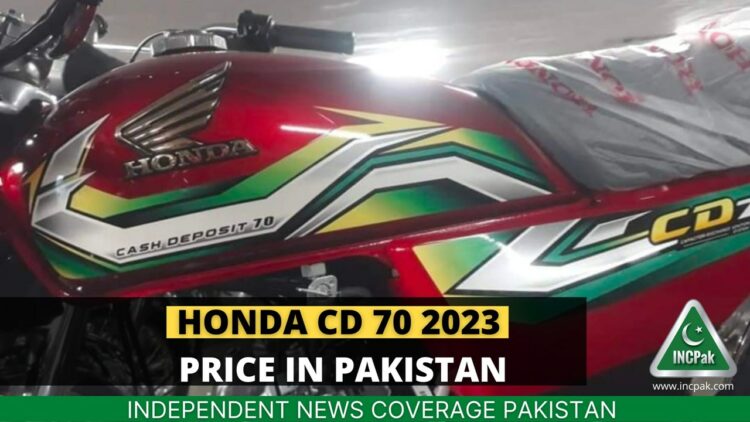 Atlas Honda has unveiled the latest Honda CD 70 2024 with a brand new sticker as well as a blue color option, which has attracted a lot of attention. The Honda CD 70 2024 Price in Pakistan is Rs. 157,900, as of January 2024.