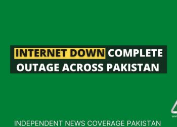 Internet Down: Complete Outage across Pakistan