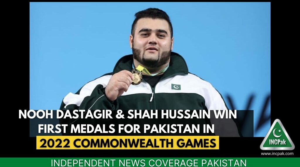 Nooh Dastagir, Shah Hussain, Commonwealth Games