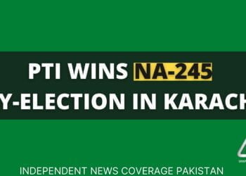 PTI wins NA 245, NA 245 Results, NA 245 By Election