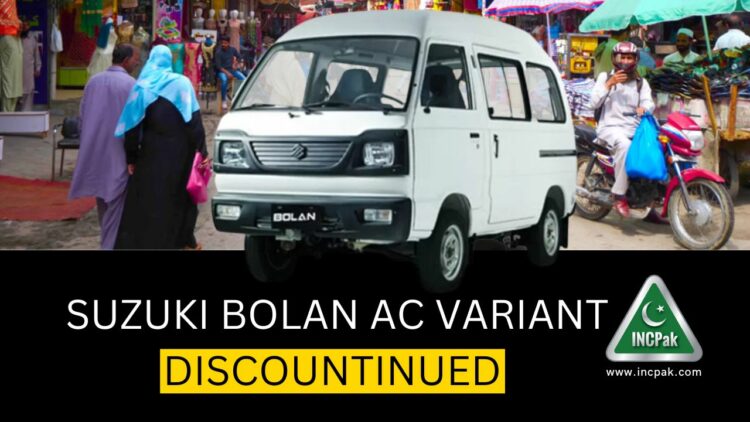 Suzuki Bolan AC Discontinued, Suzuki Bolan AC