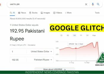 USD to PKR, Pakistani Rupee, US Dollar, Google Glitch Dollar Rate, Google Dollar Rate, Google USD to PKR