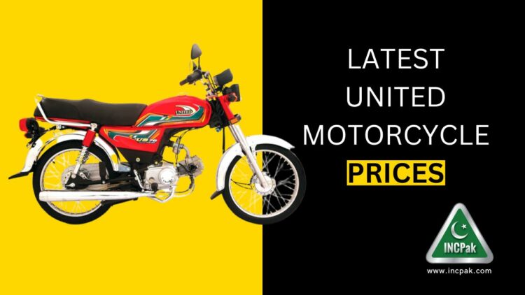 United Motorcycle Prices, United Motorcycle Prices in Pakistan, United Bike Prices