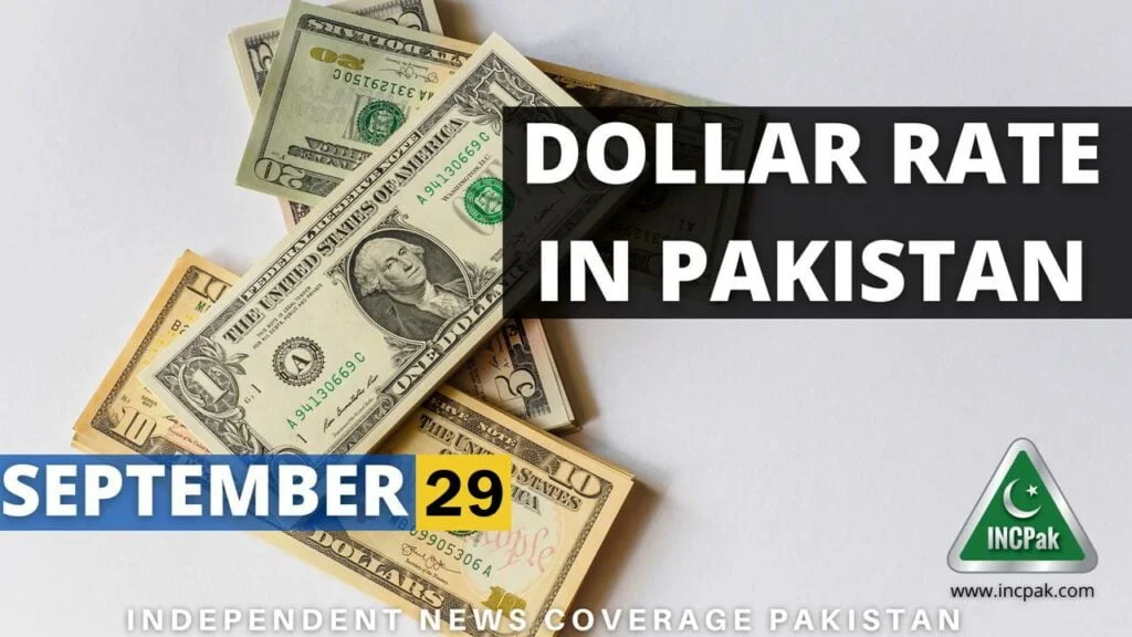 USD to PKR – Dollar Rate in Pakistan Today 29 Dec 2022