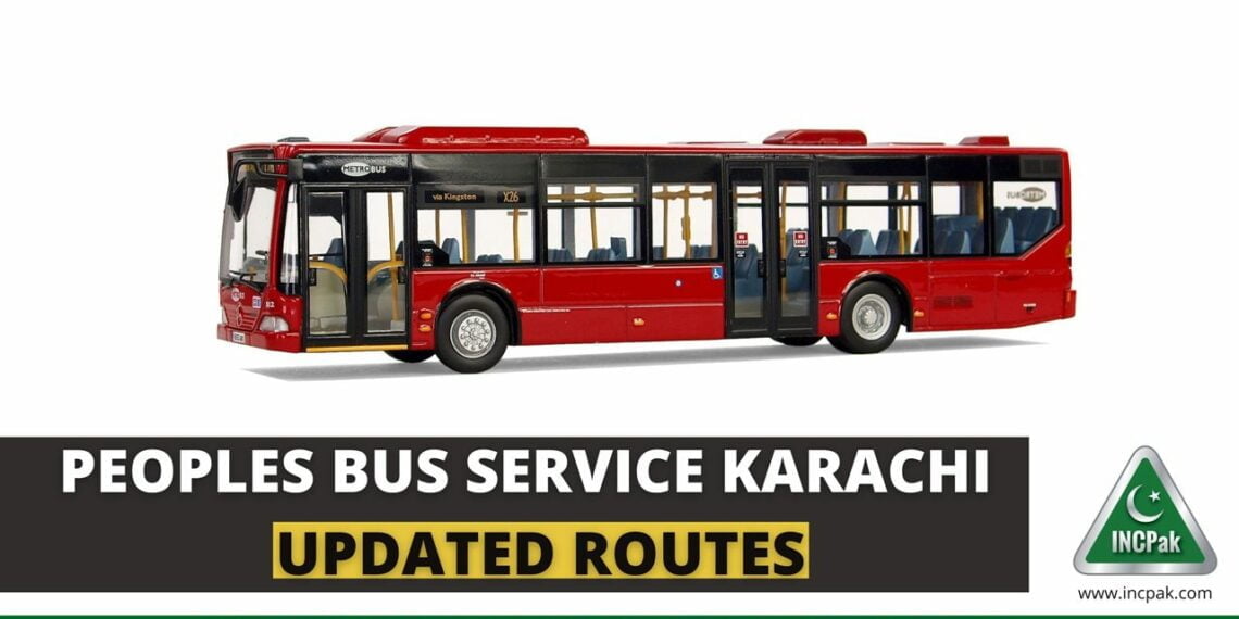 Peoples Bus Service, Peoples Bus Service Routes, Peoples Bus Service Karachi