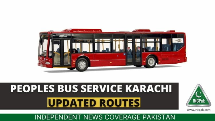 Peoples Bus Service, Peoples Bus Service Routes, Peoples Bus Service Karachi