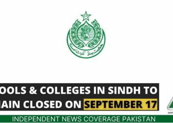 Schools Sindh, Colleges Sindh, Schools Sindh Closed, School Holiday Sindh