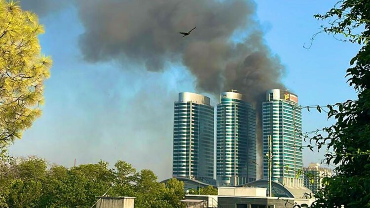 Centaurus Mall, Centaurus Mall Fire, Fire Centaurus Mall, Centaurus Mall Islamabad