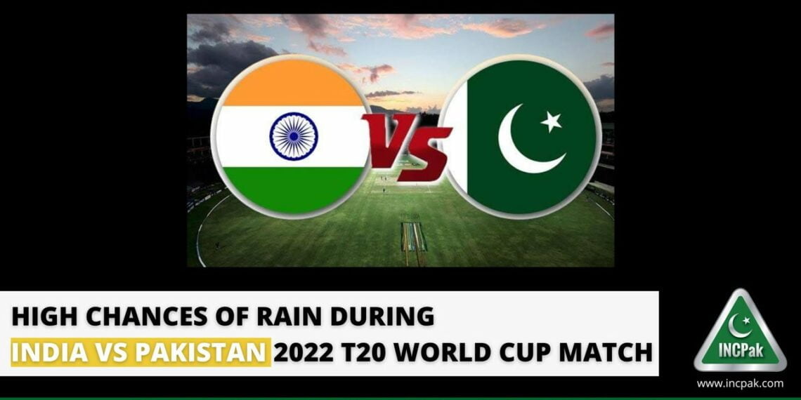 India vs Pakistan, Pakistan vs India, T20 World Cup 2022