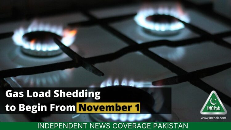 Gas Load Shedding