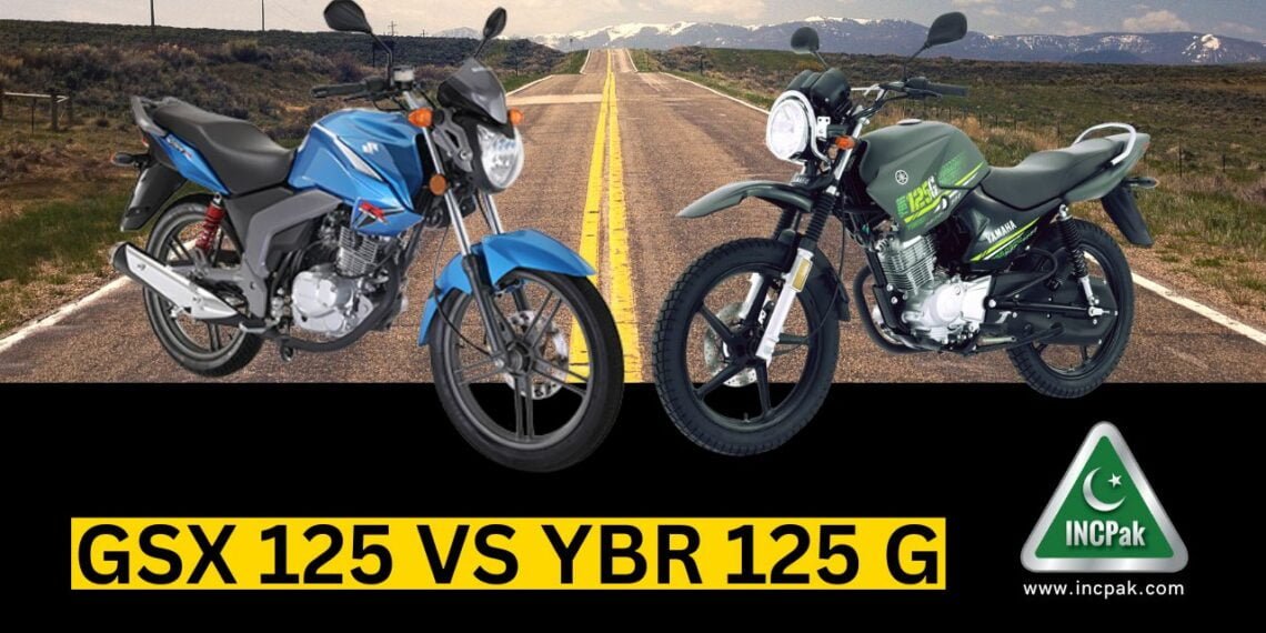 Suzuki GSX 125 Vs Yamaha YBR 125 G, Suzuki GSX 125, Yamaha YBR 125 G