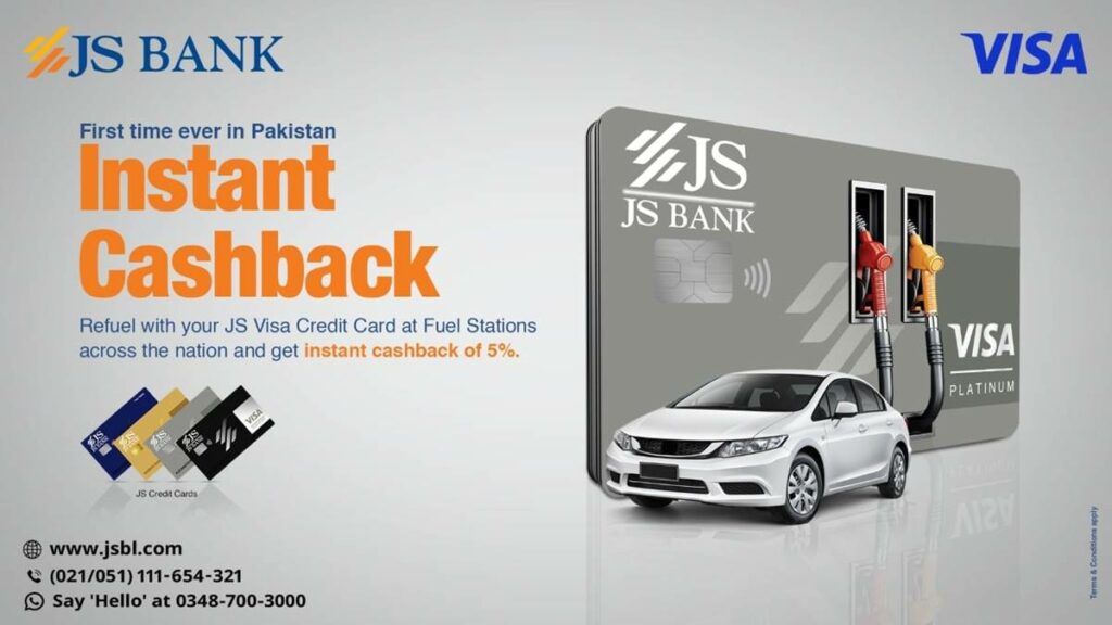 Js bank, js bank cashback, js bank instant cashback