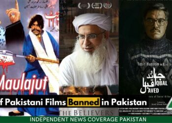 List of Pakistani Films Banned in Pakistan, Banned Films in Pakistan, Movies Banned in Pakistan, Films Banned in Pakistan