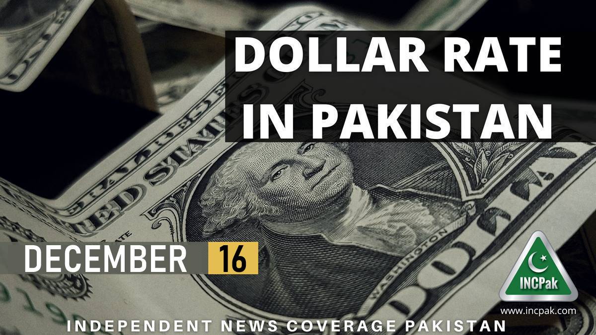 Usd To Pkr Dollar Rate In Pakistan Today December Incpak