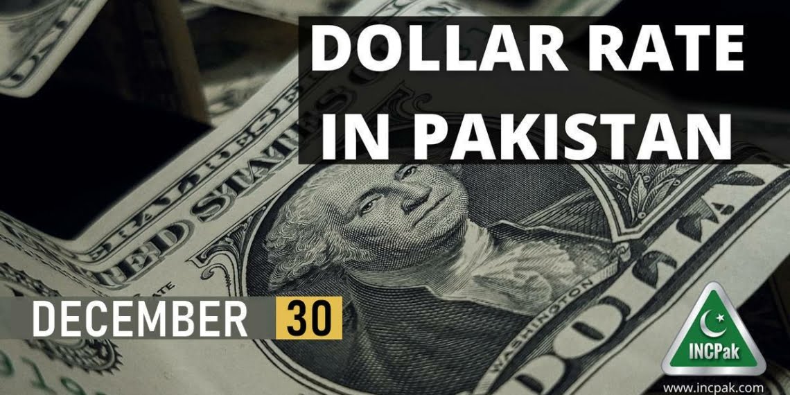 USD to PKR - Dollar Rate in Pakistan - 29 December 2022