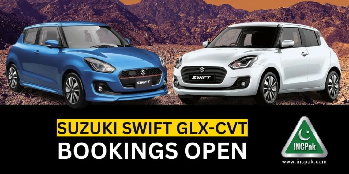 Suzuki Swift Bookings, Suzuki Swift GLX CVT Bookings, Swift GLX CVT Bookings, Suzuki Swift GLX CVT Booking, Suzuki Swift