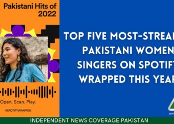 ​Top Five Most-Streamed Pakistani Women Singers on Spotify Wrapped This Year