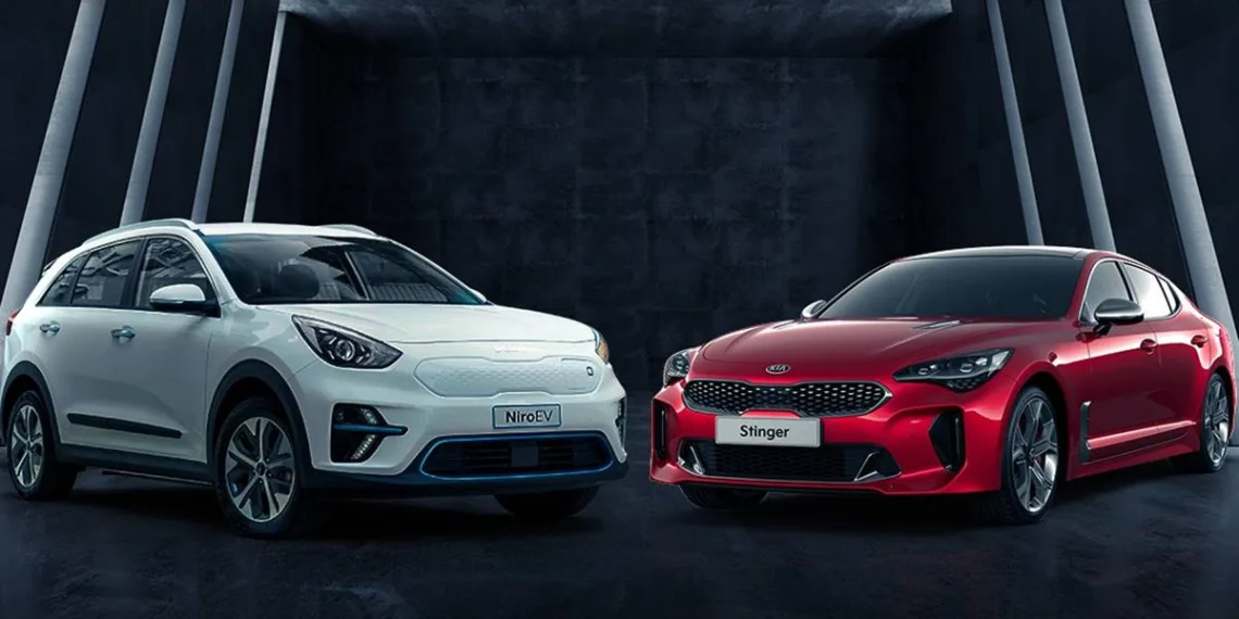 Kia Niro EV, Kia Niro EV Pakistan, Kia Stinger, Kia Stinger Pakistan