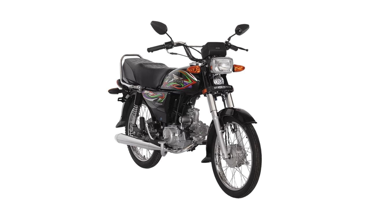 Super Power SP 70 CC 2023 Motorcycle Installment Plan - INCPak