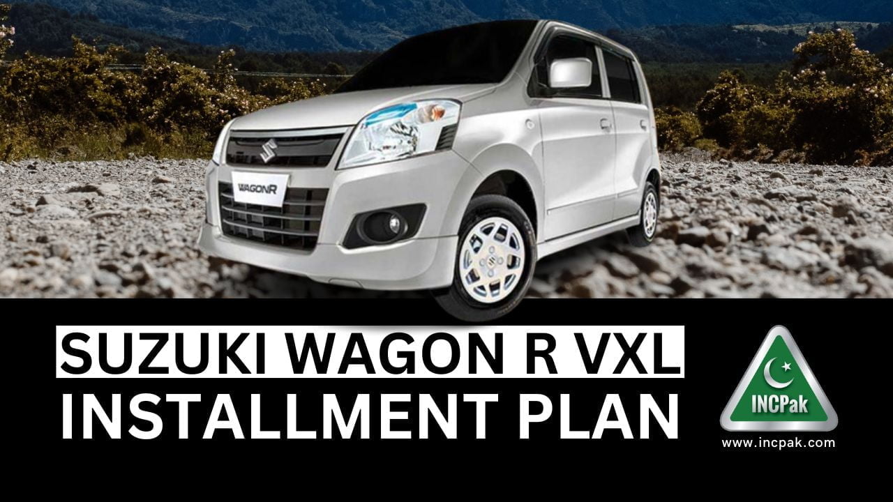 Suzuki Wagon R VXL 2023 Installment Plan in Pakistan INCPak