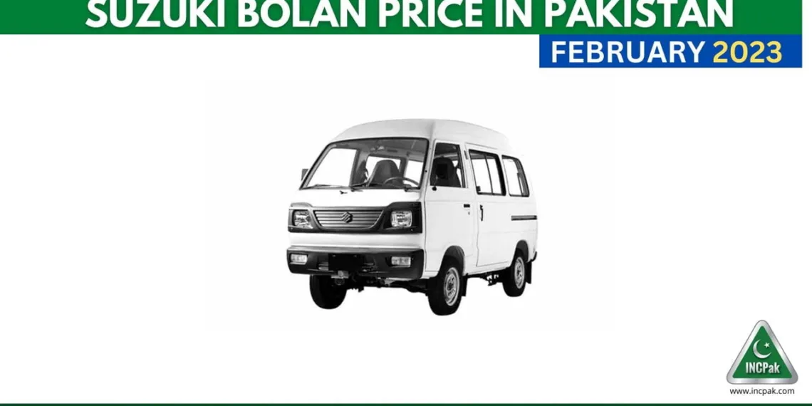 Suzuki Bolan Price in Pakistan, Suzuki Bolan Price