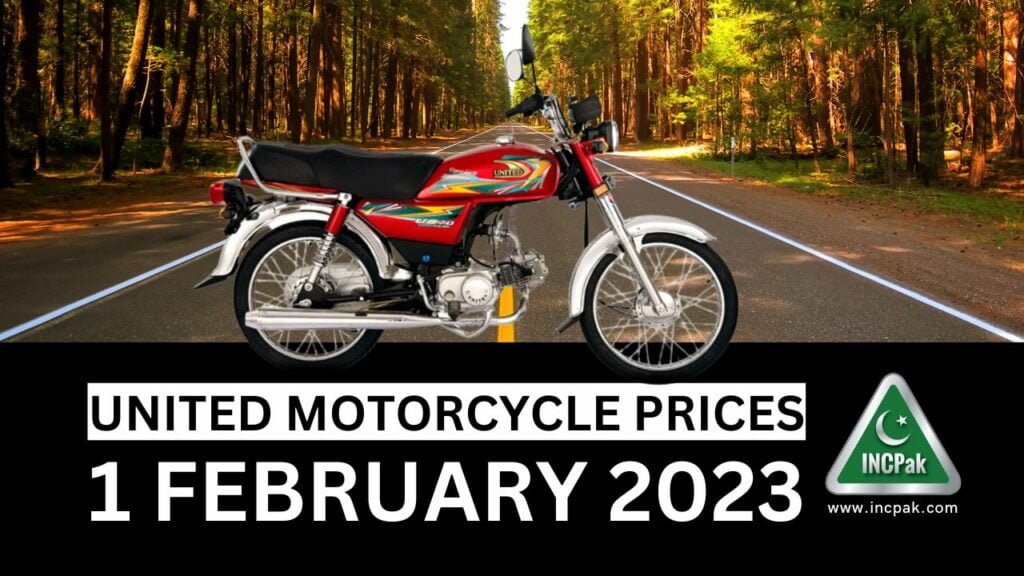 United Motorcycle Prices, United Motorcycle Prices in Pakistan, United Bike Prices