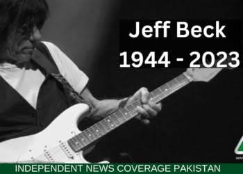 Legendary rock guitarist Jeff Beck dies aged 78